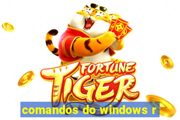 comandos do windows r